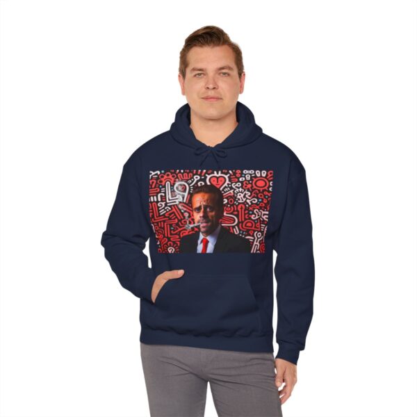 Crack is Back Men's Hoodie - Image 74