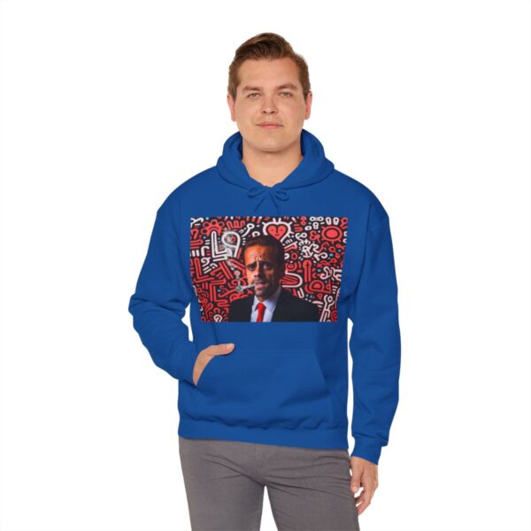 Crack is Back Men's Hoodie - Image 61
